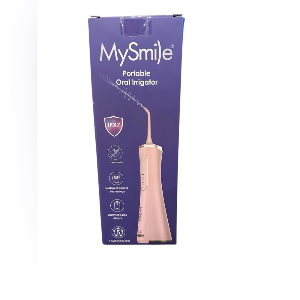 Pink Portable Oral Irrigator